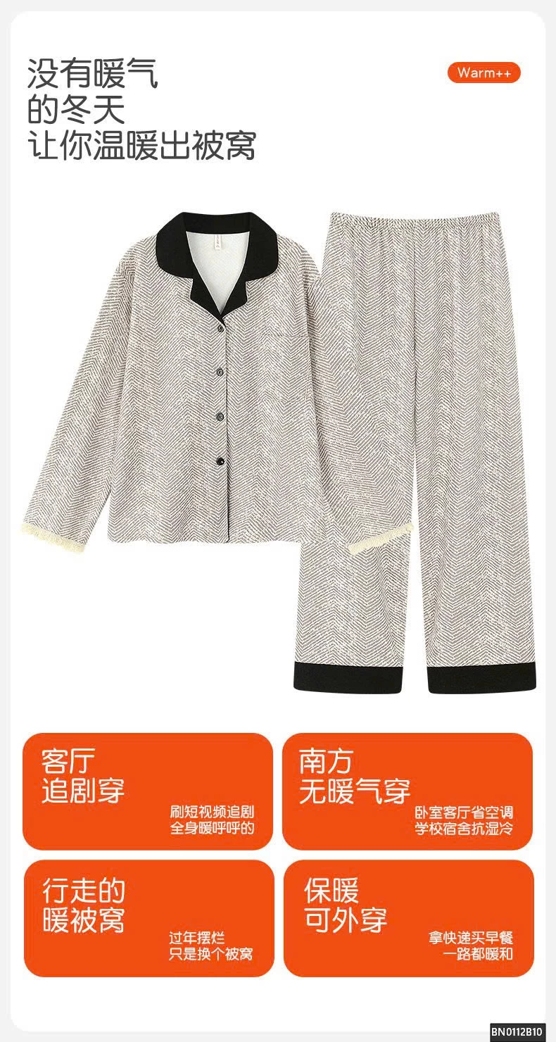 PIJAMA COTTON BÔNG MÙA ĐỒNG SIÊU ẤM