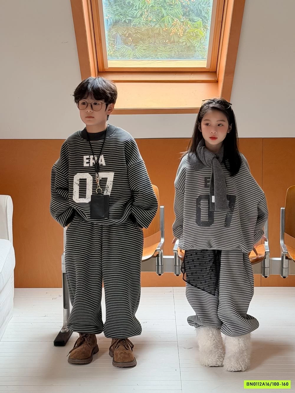 BỘ NỈ KẺ LÓT LÔNG KUMAI SỐ 07