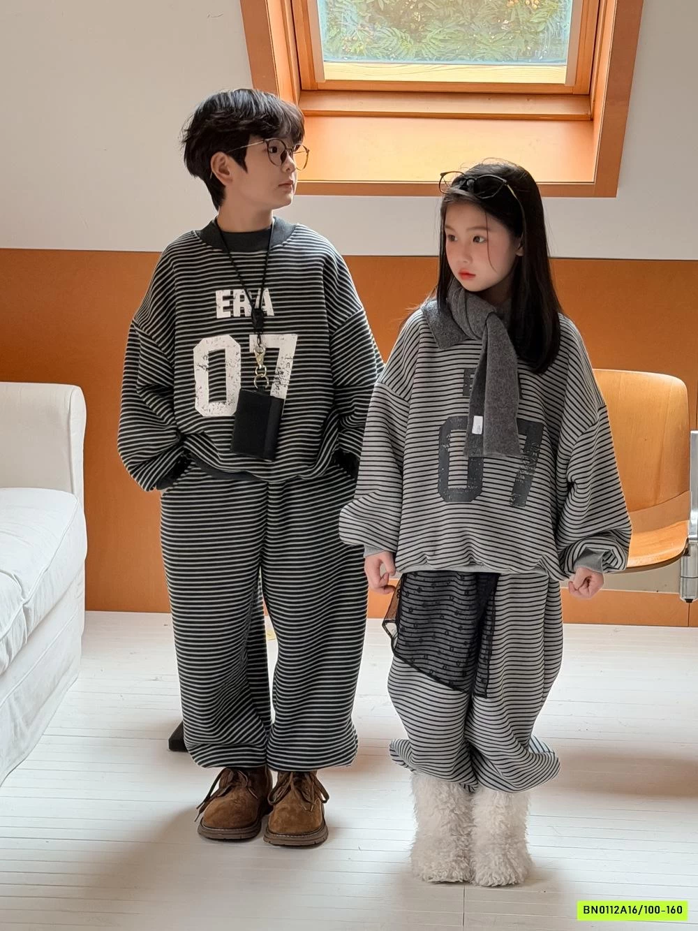 BỘ NỈ KẺ LÓT LÔNG KUMAI SỐ 07