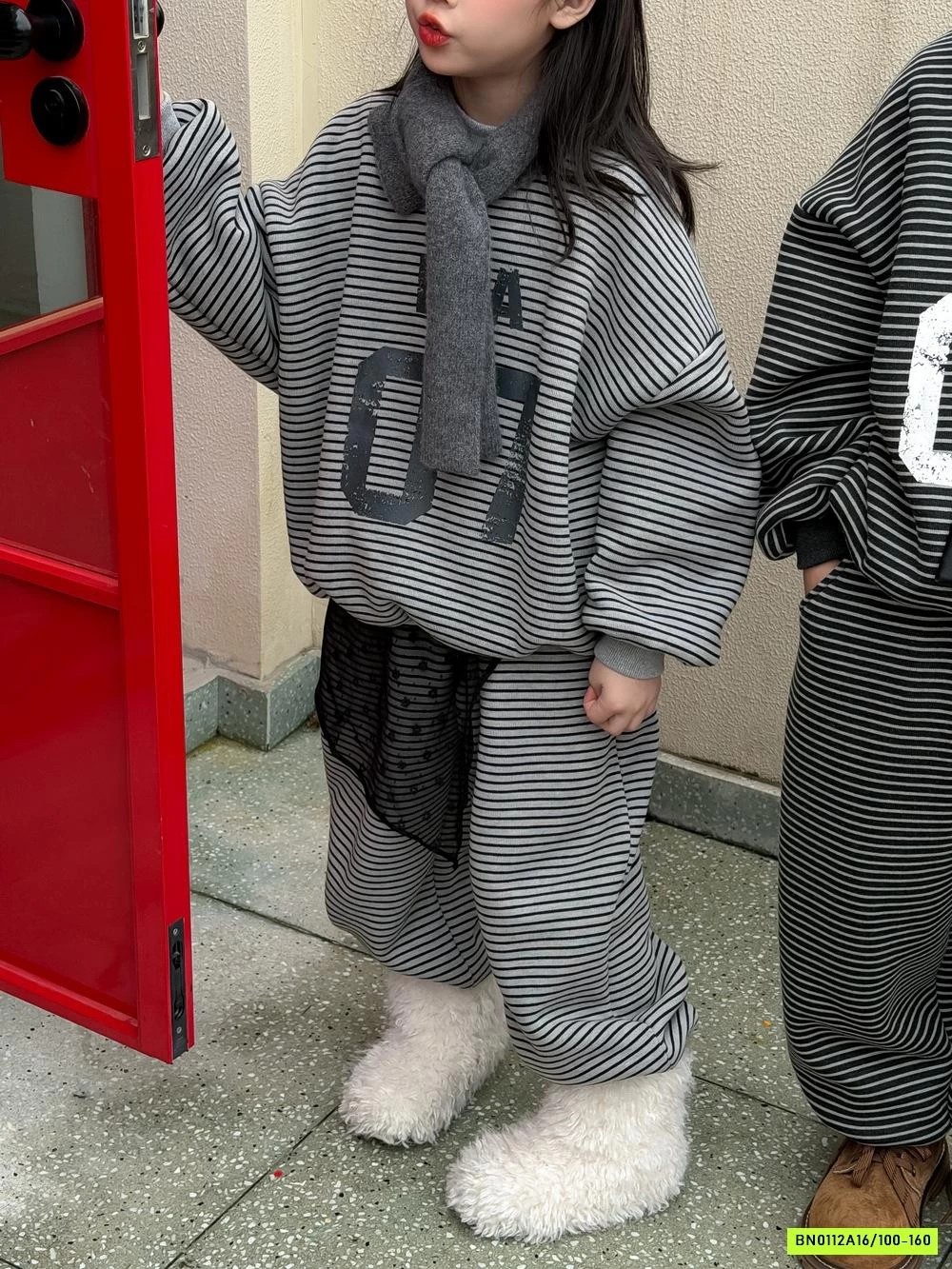 BỘ NỈ KẺ LÓT LÔNG KUMAI SỐ 07