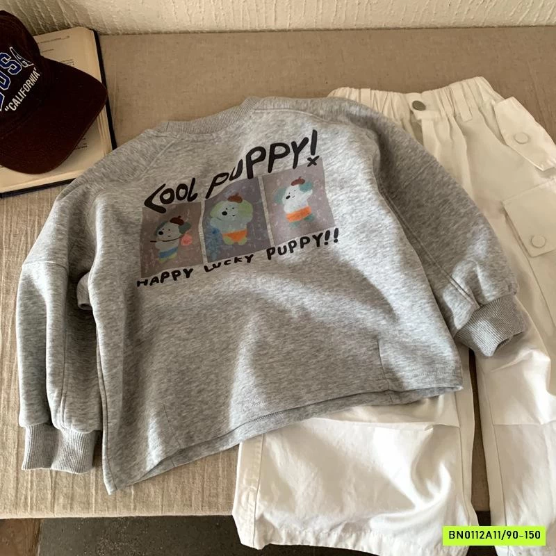 ÁO NỈ IN HÌNH LƯNG