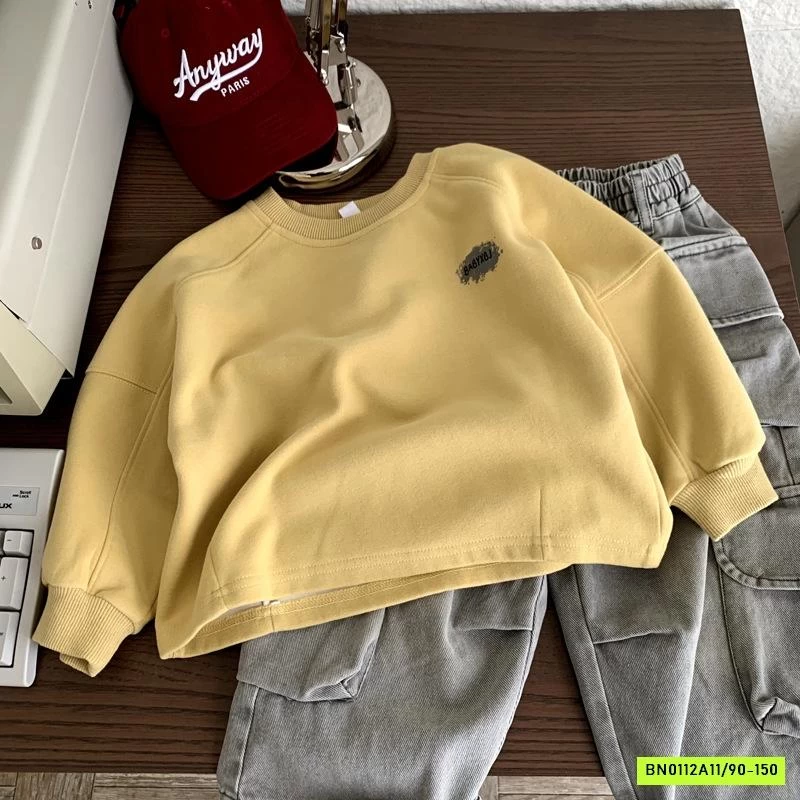 ÁO NỈ IN HÌNH LƯNG