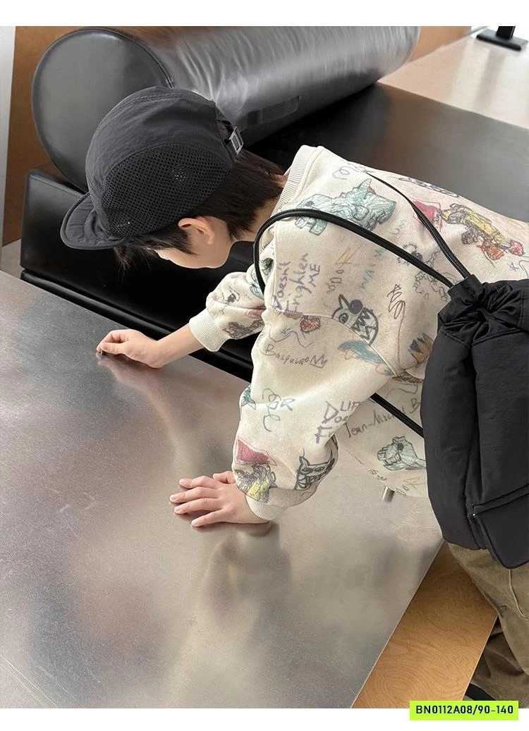 ÁO NỈ KHỦNG LONG LOANG MÀU