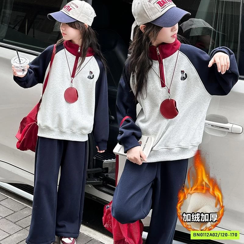 SÉT NỈ POLO THÊU LOGO PHỐI MÀU TAY SZ ĐẠI