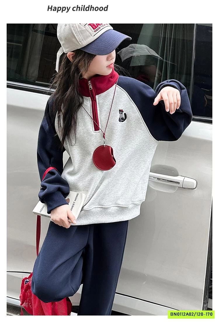 SÉT NỈ POLO THÊU LOGO PHỐI MÀU TAY SZ ĐẠI