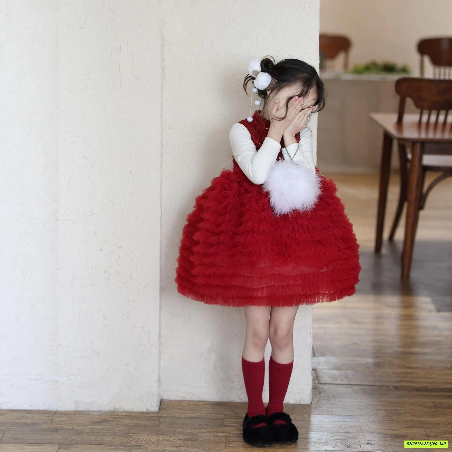 ĐẦM CỔ TÀU TUTU ĐỎ SIÊU XINHHHH