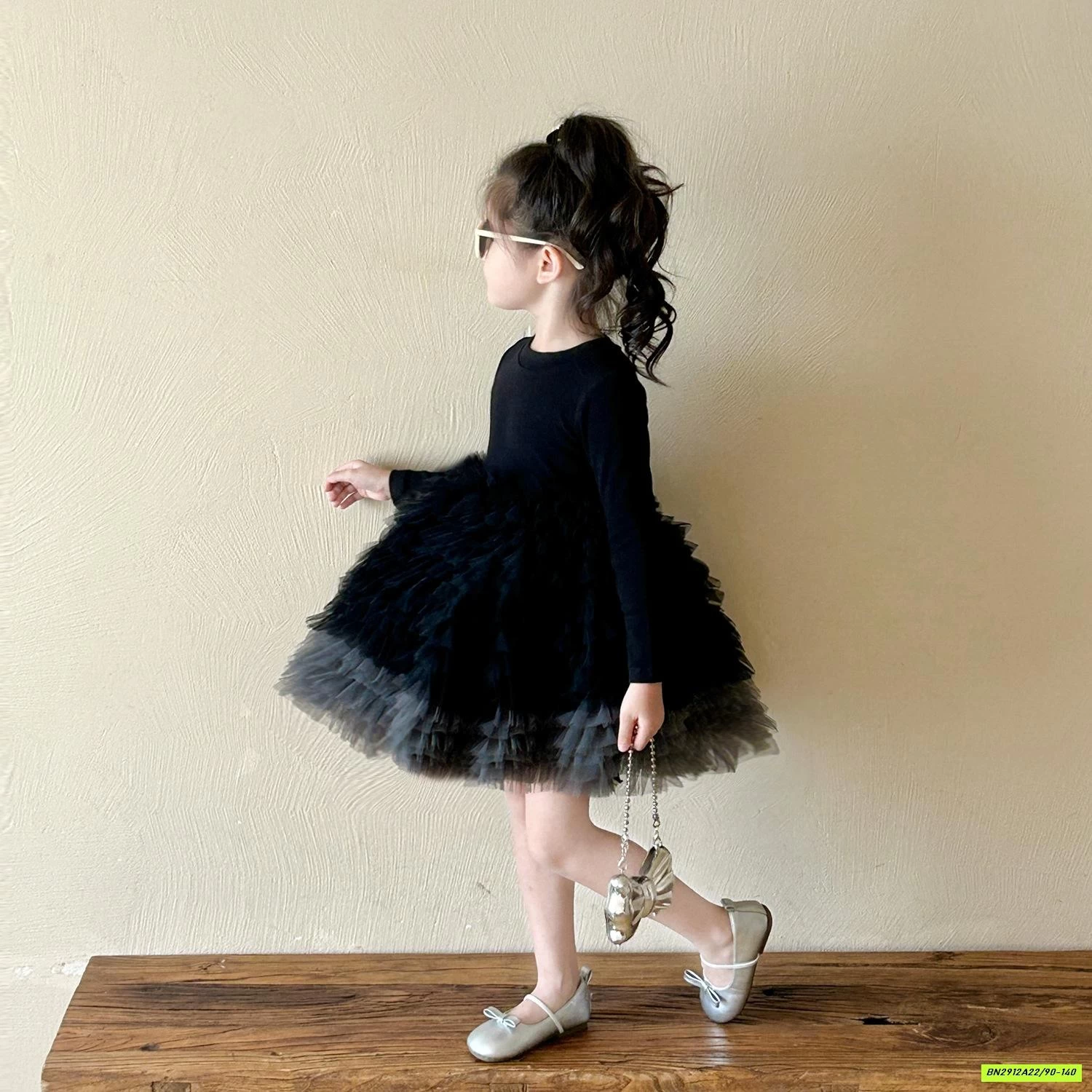 ĐẦM XÒE TUTU THIÊN NGA ĐEN