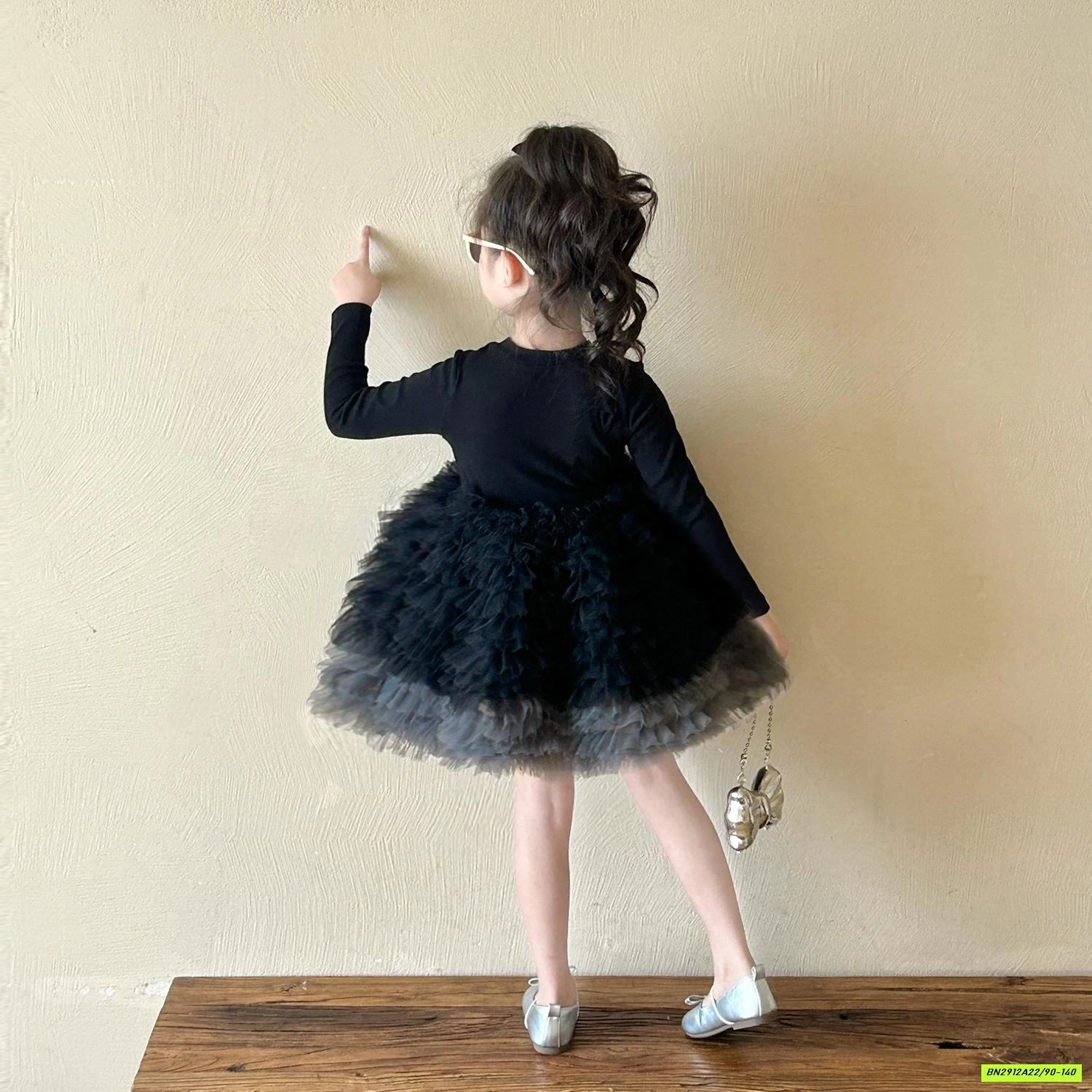 ĐẦM XÒE TUTU THIÊN NGA ĐEN