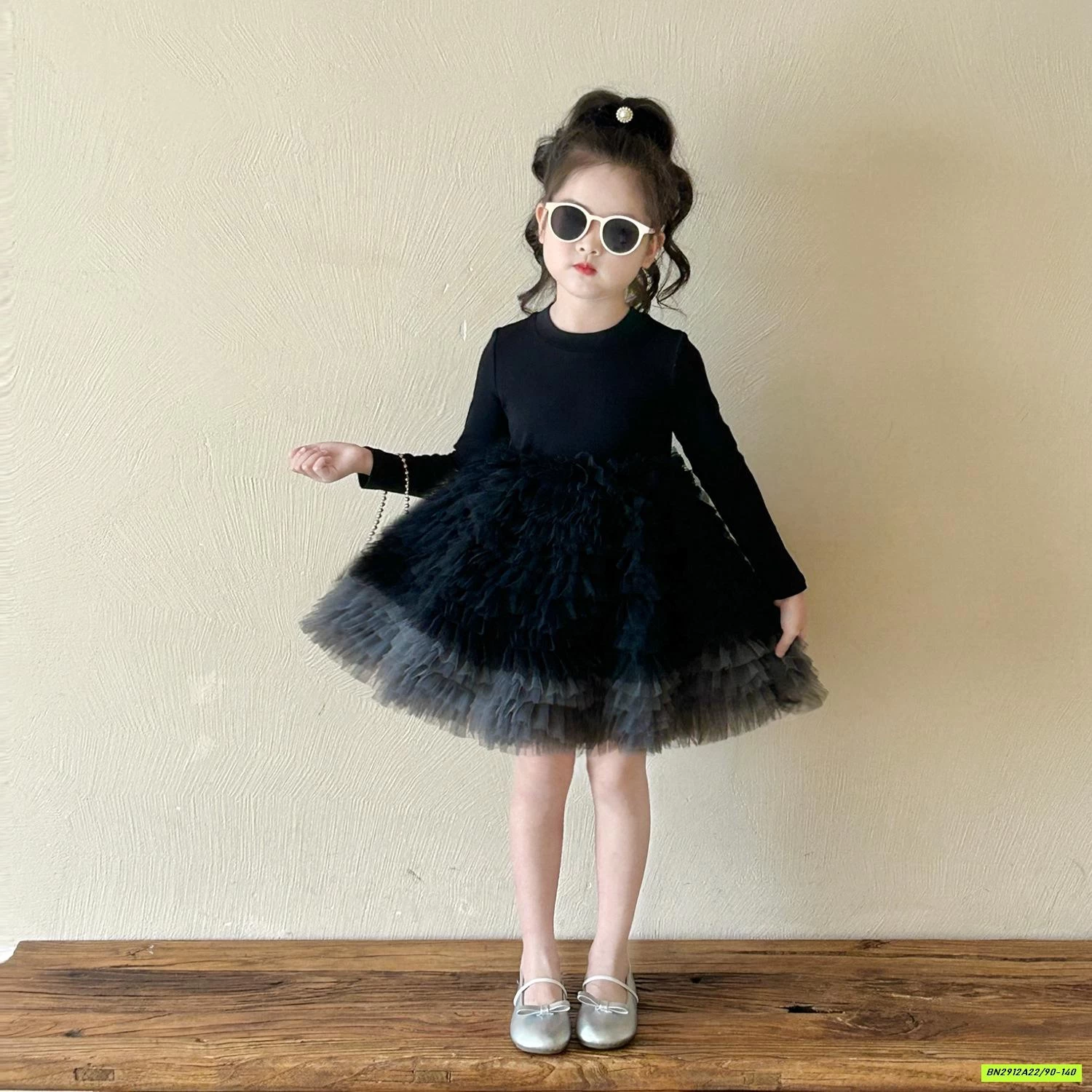 ĐẦM XÒE TUTU THIÊN NGA ĐEN