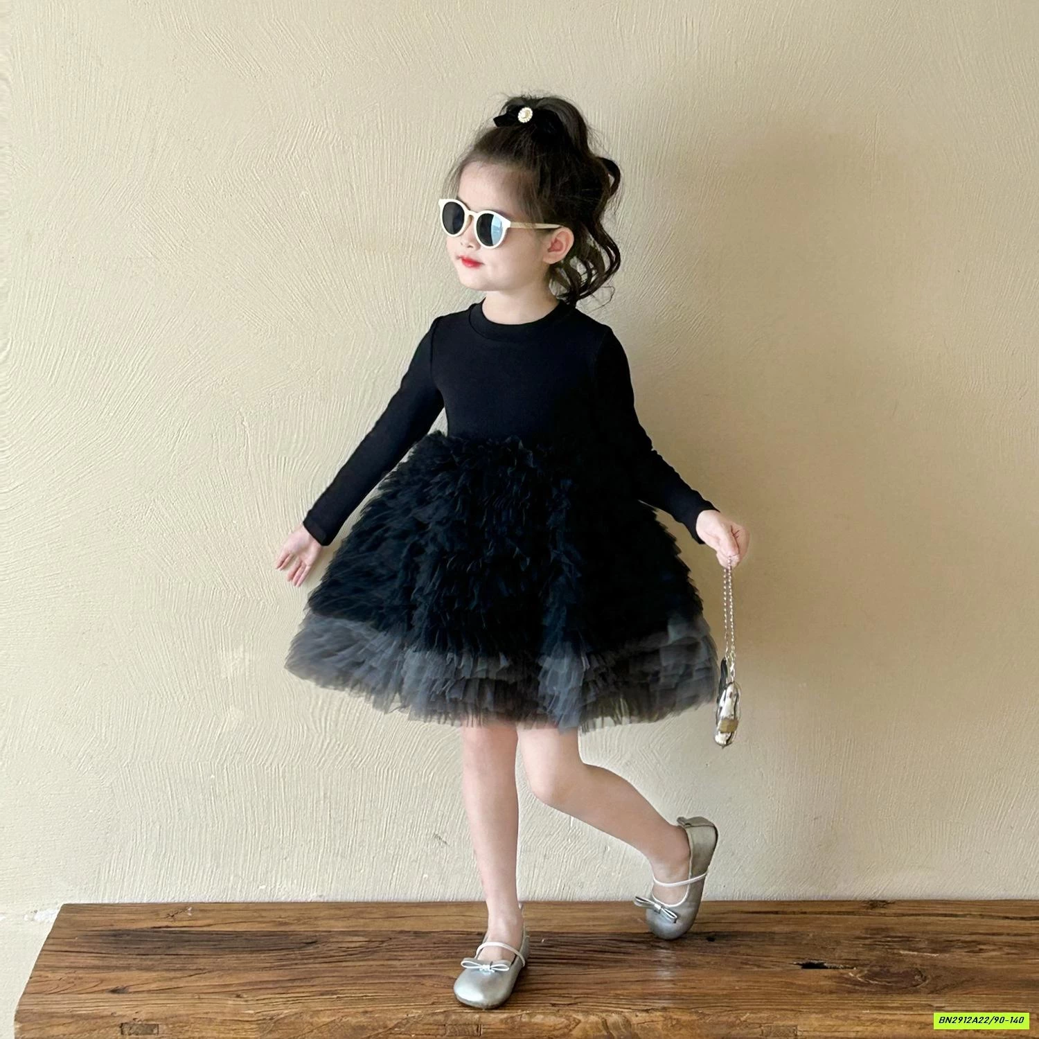 ĐẦM XÒE TUTU THIÊN NGA ĐEN