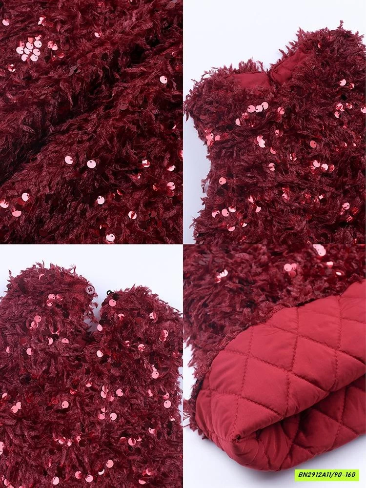 ĐẦM ĐỎ BLING TRẦN TRÁM AMBB