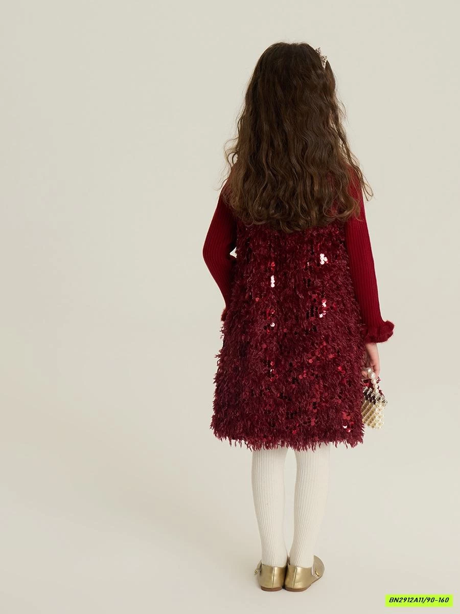 ĐẦM ĐỎ BLING TRẦN TRÁM AMBB