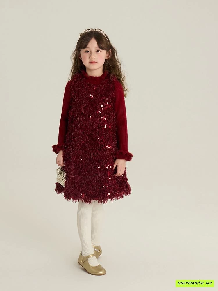 ĐẦM ĐỎ BLING TRẦN TRÁM AMBB