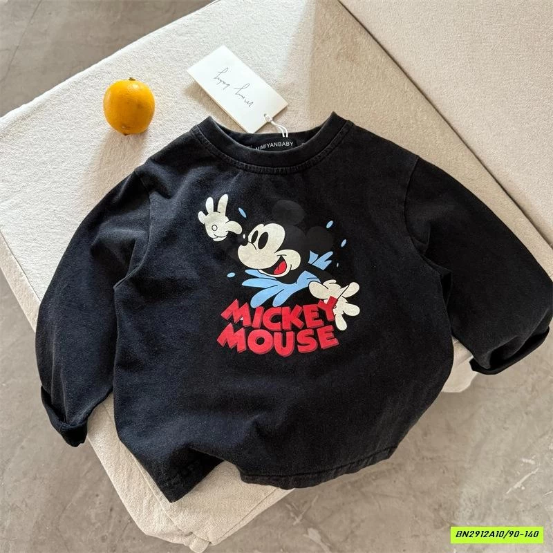ÁO THUN MICKEY BẠC MÀU MMY