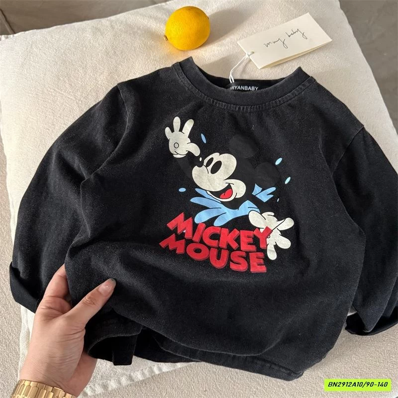 ÁO THUN MICKEY BẠC MÀU MMY
