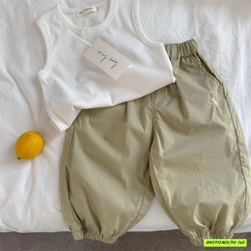 JOOGGER THÔ MỀM LOGO NGỰA MMY