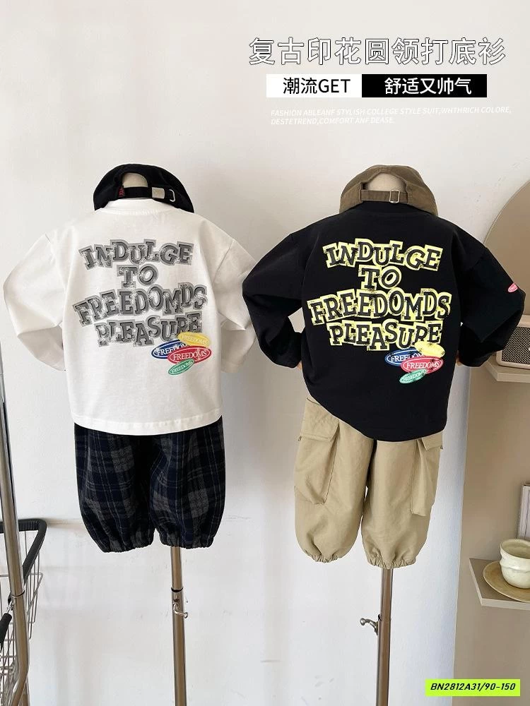 ÁO THUN IN CHỮ LƯNG CHUANCHUANMA