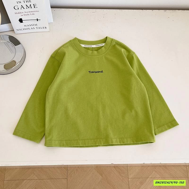 ÁO THUN CỔ TRÒN DÀI TAY BASIC