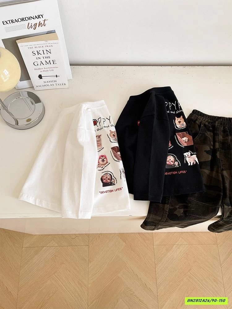 ÁO THUN IN CÚN PUPPY CHUANCHUANMA