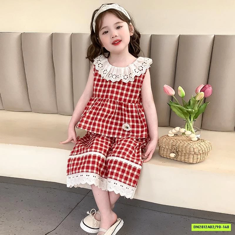 SÉT CARO ĐỎ CÁNH TIÊN BG