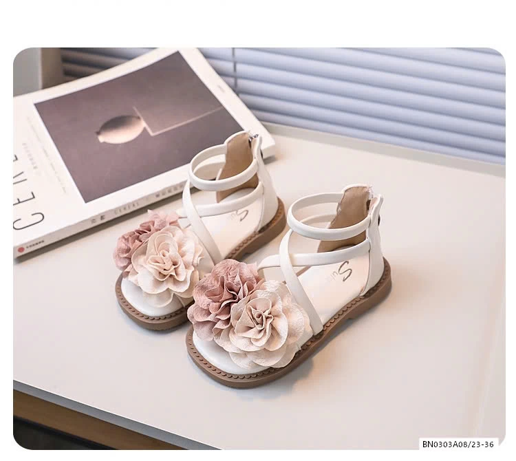SANDAL CHIẾN BINH GẮN HOA