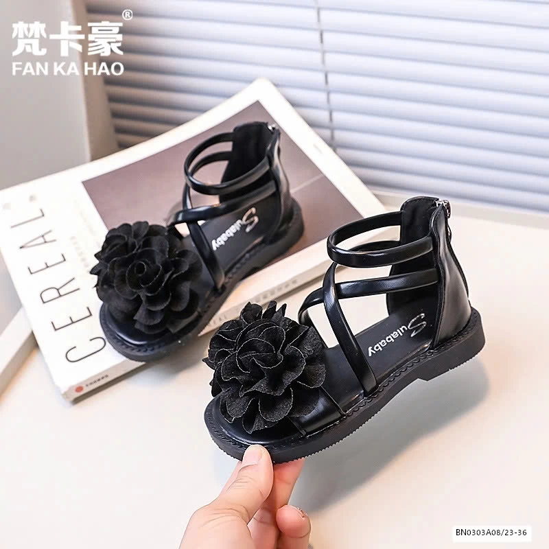 SANDAL CHIẾN BINH GẮN HOA