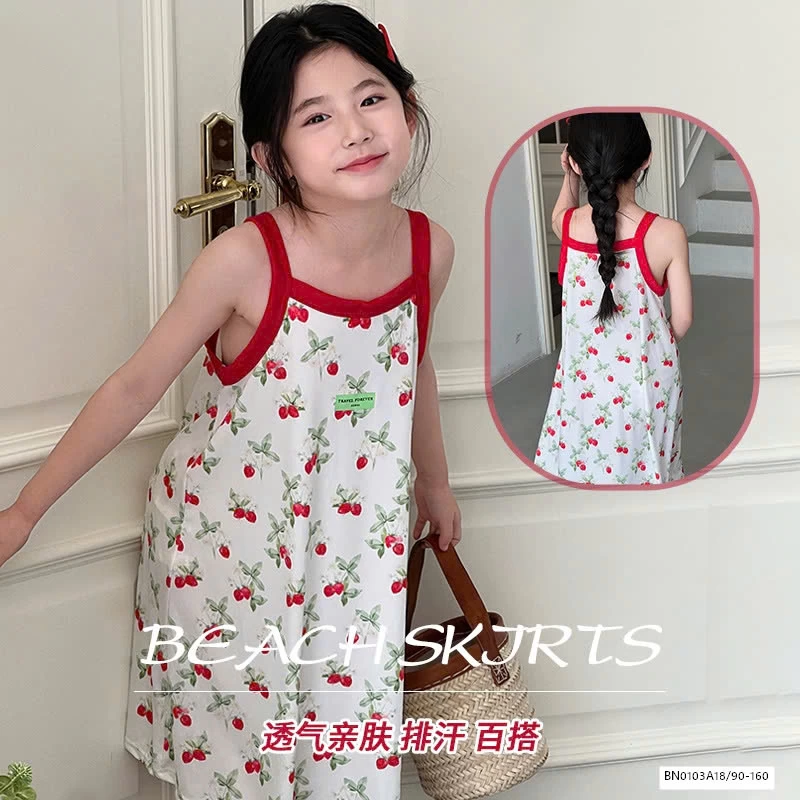 ĐẦM 2 DÂY HOA XINH XẮN