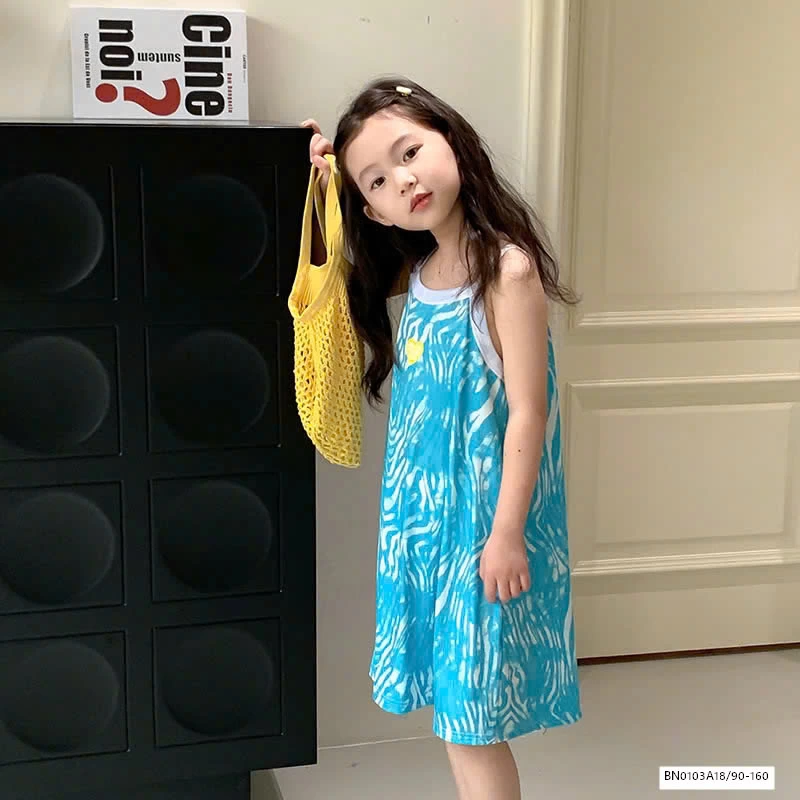 ĐẦM 2 DÂY HOA XINH XẮN