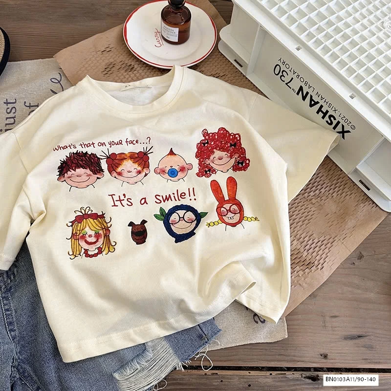 ÁO THUN IN HÌNH NGỘ NGHĨNH