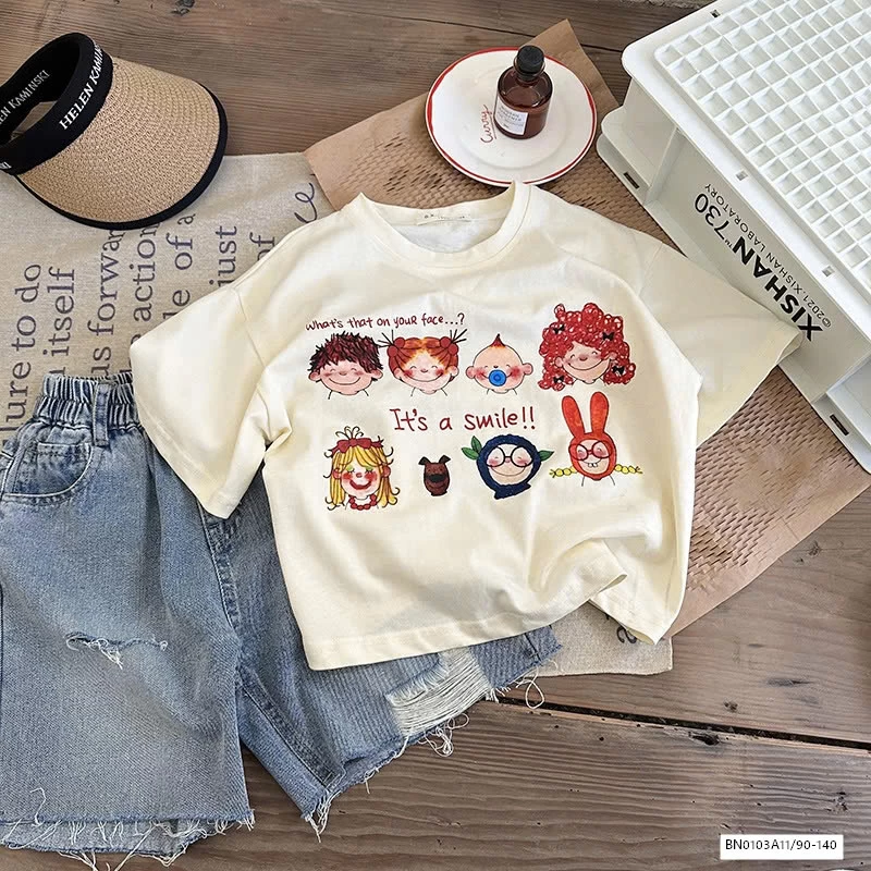 ÁO THUN IN HÌNH NGỘ NGHĨNH