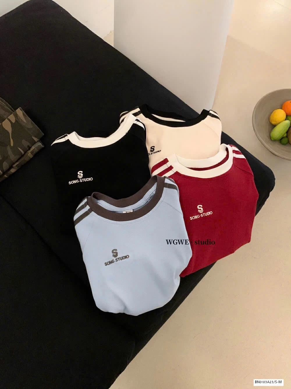 ÁO THUN SỌC VAI WG.WE