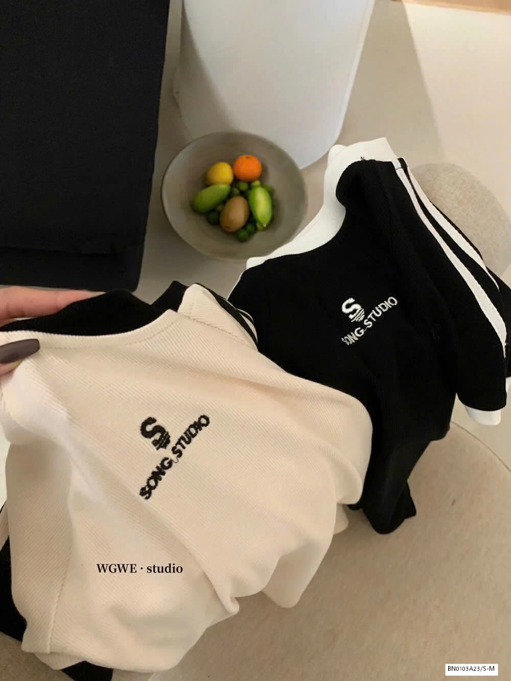 ÁO THUN SỌC VAI WG.WE