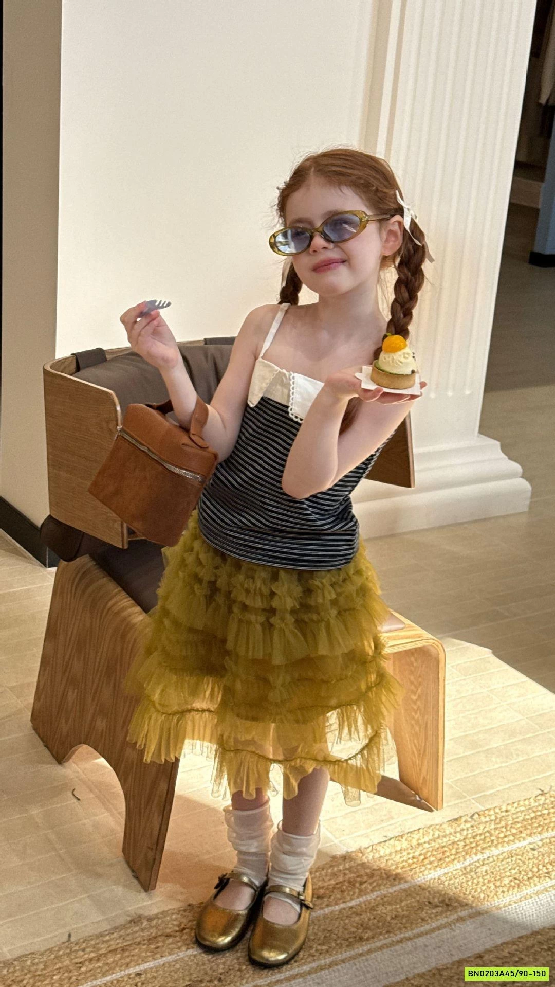 ÁO 2 DÂY KẺ MIX CV VOAN