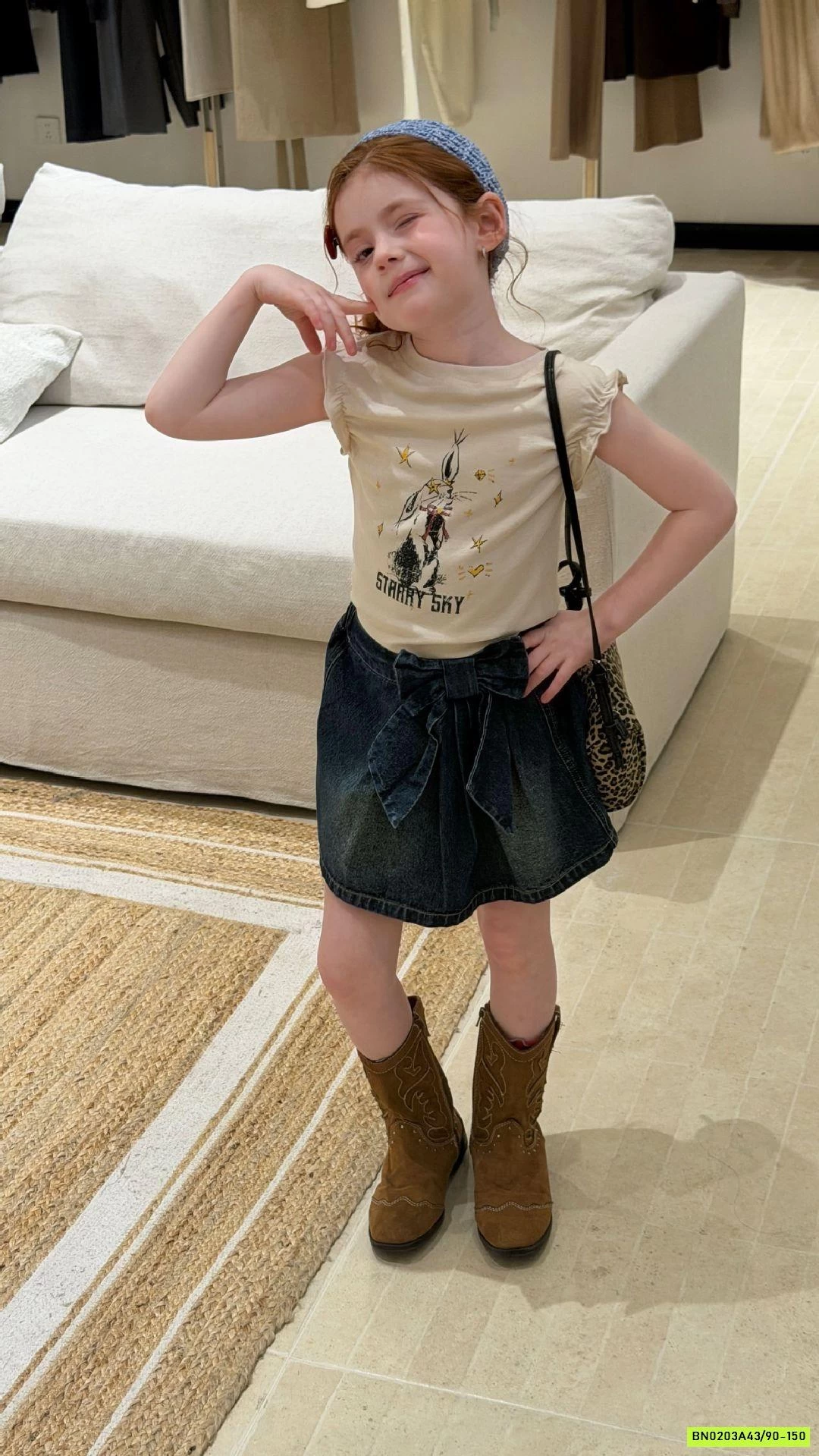 CV JEANS NƠ TRƯỚC