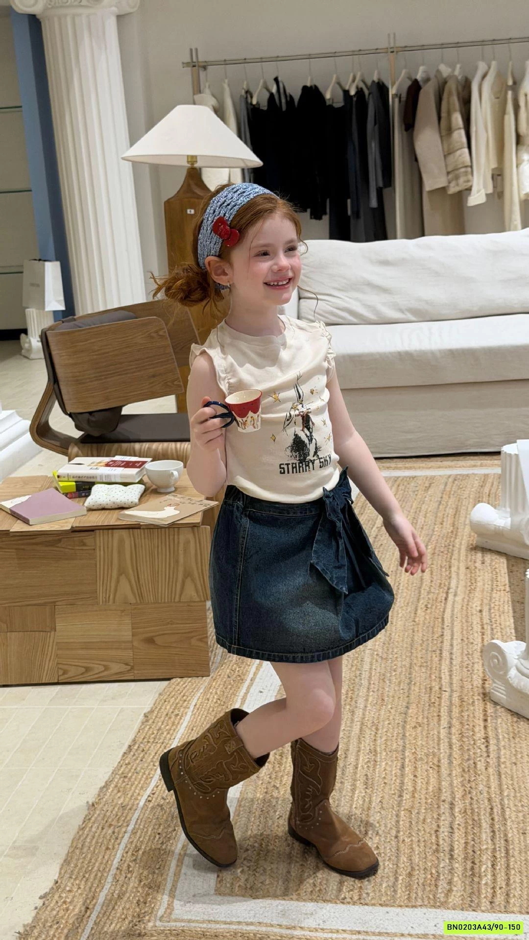 CV JEANS NƠ TRƯỚC