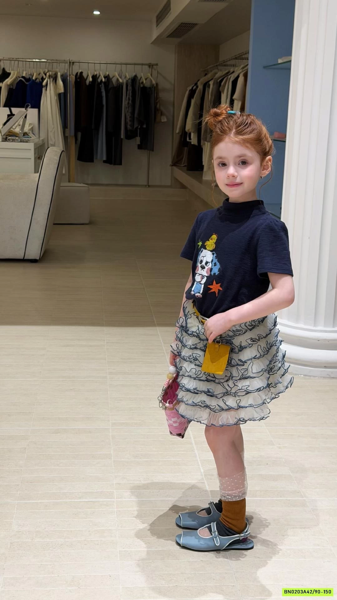 ÁO THUN CỔ 3P NGẮN TAY CHÓ ĐỐM