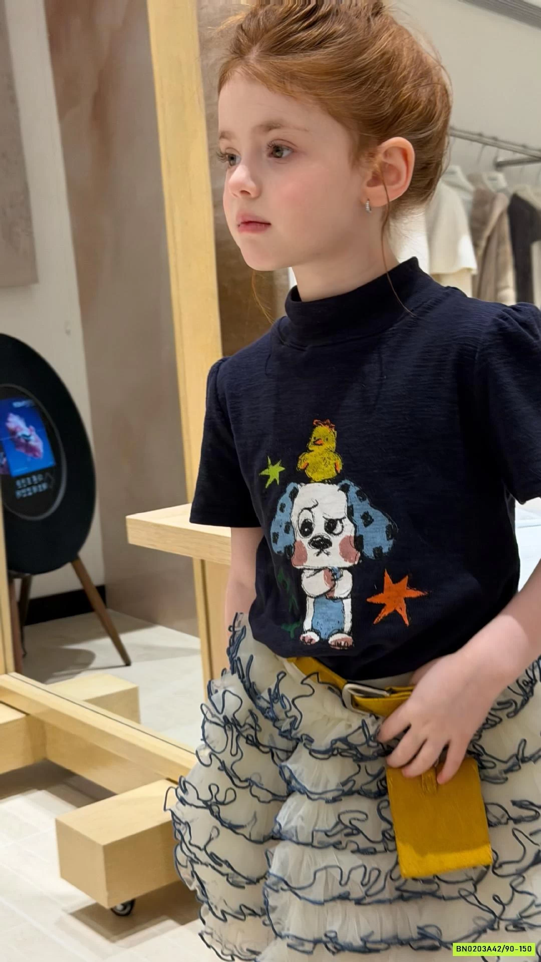 ÁO THUN CỔ 3P NGẮN TAY CHÓ ĐỐM