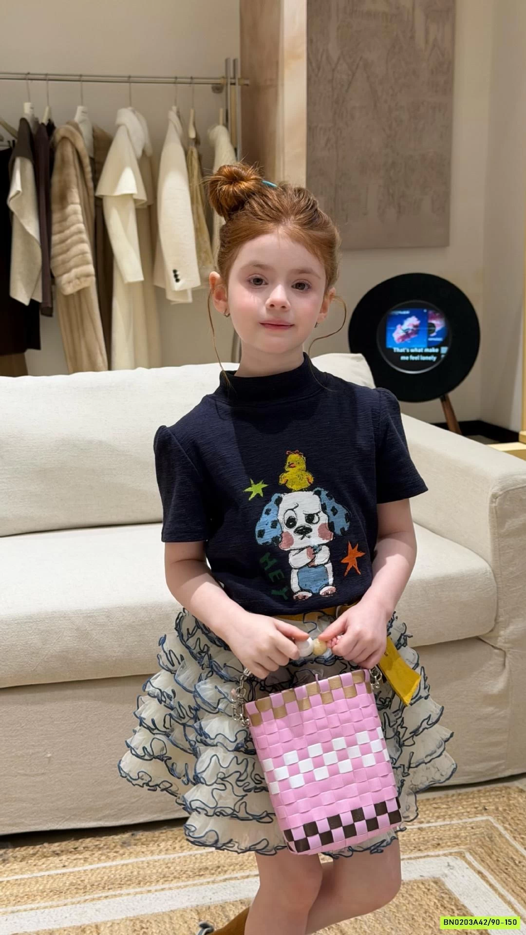 ÁO THUN CỔ 3P NGẮN TAY CHÓ ĐỐM