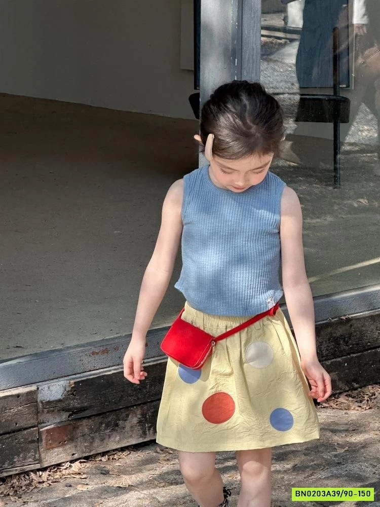 ÁO GÂN SÁT NÁCH MIX CV CHẤM BI