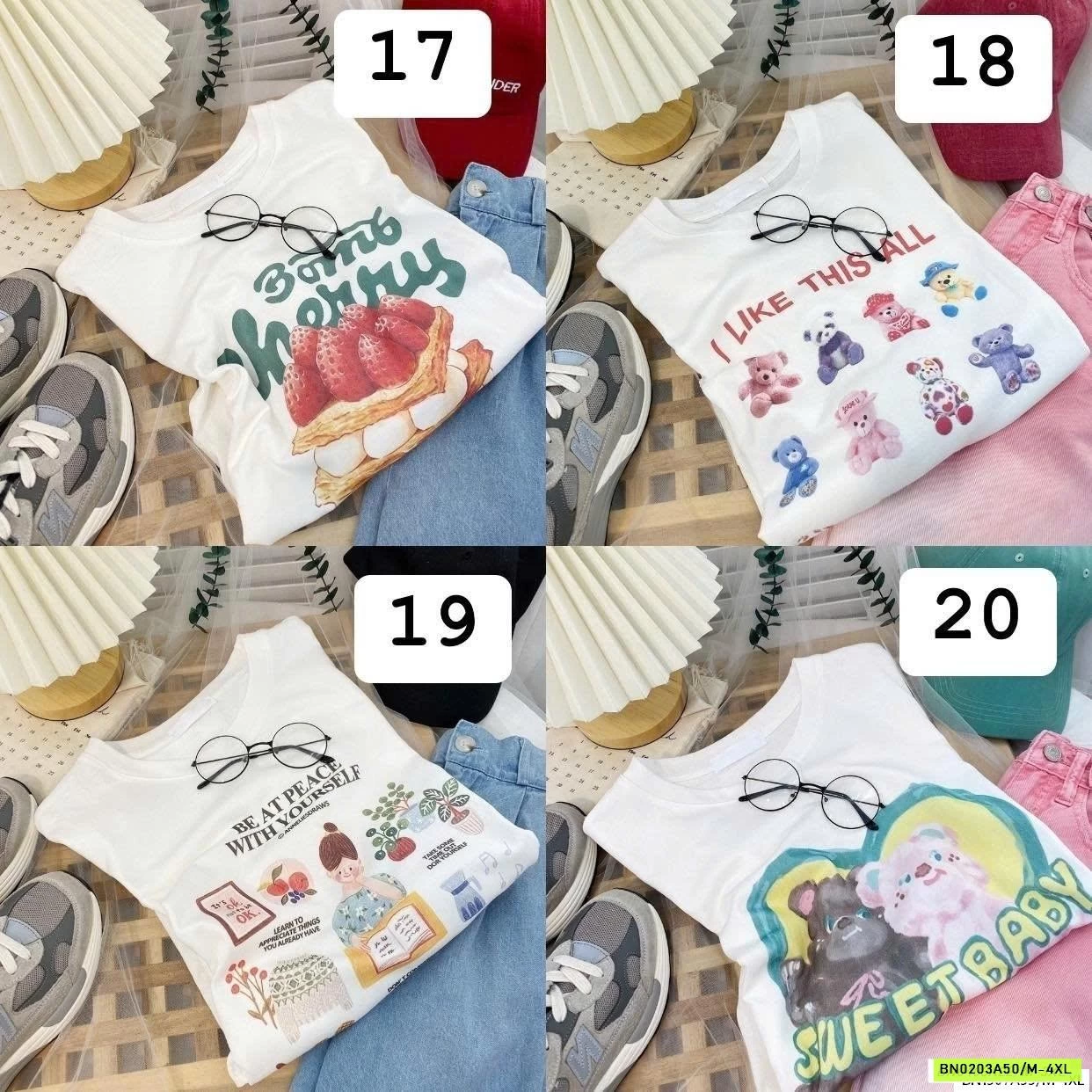 ÁO PHÔNG NỮ IN HÌNH KUTE