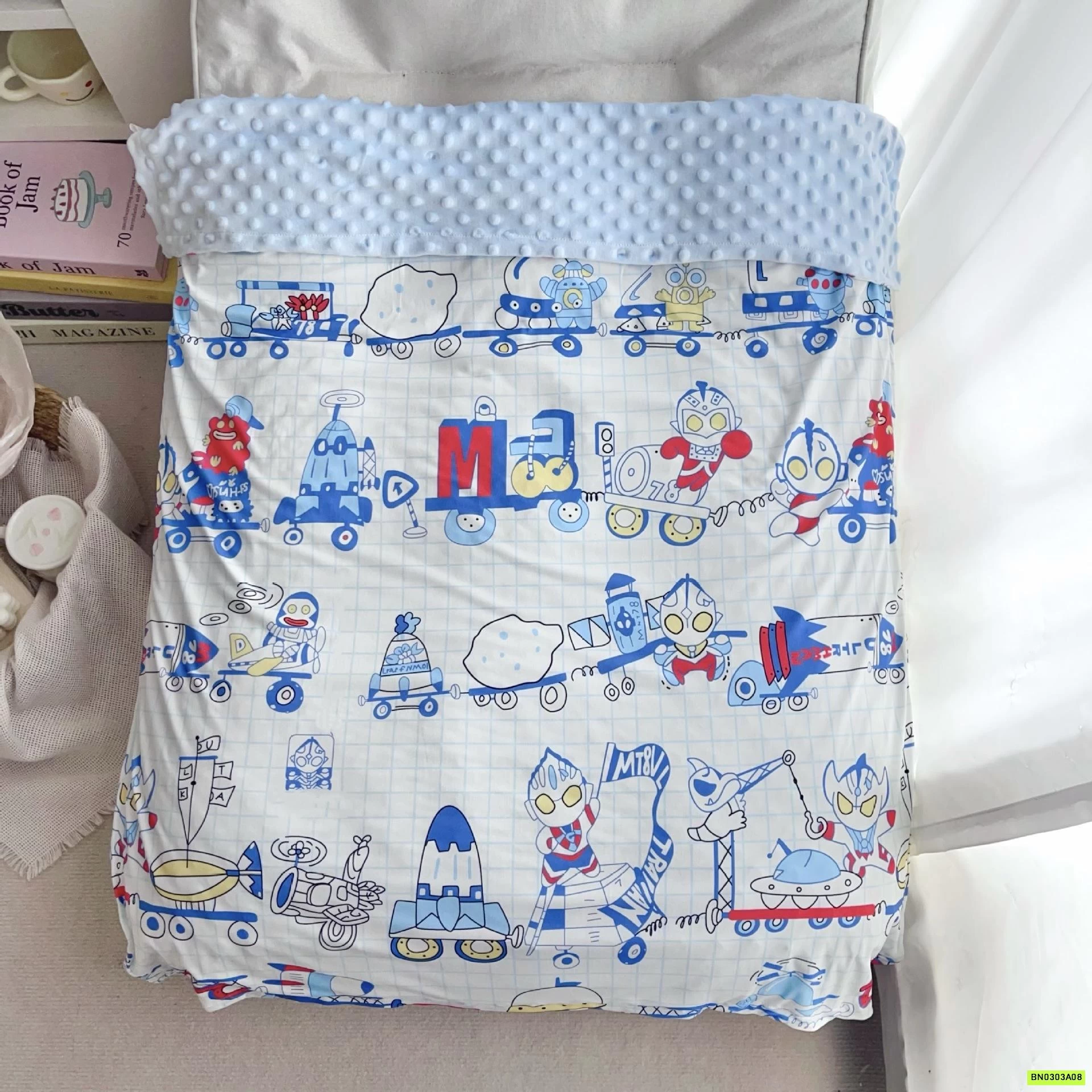 CHĂN BĂNG NHUNG HÈ HOẠT HÌNH