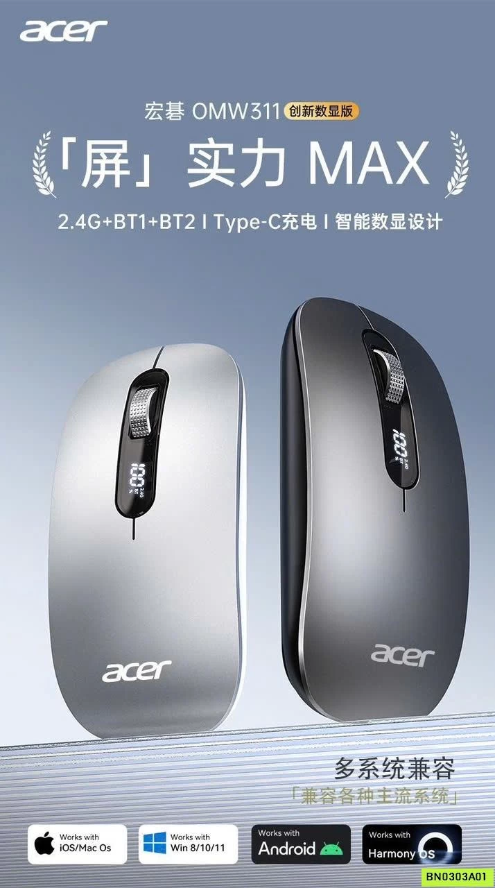 CHUỘT KHÔNG DÂY ACER OMW311