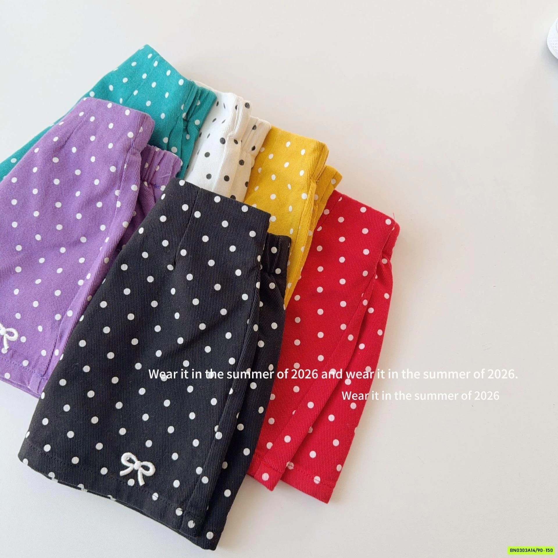 CHÂN VÁY CHỮ A CHẤM BI T&Q KIDS