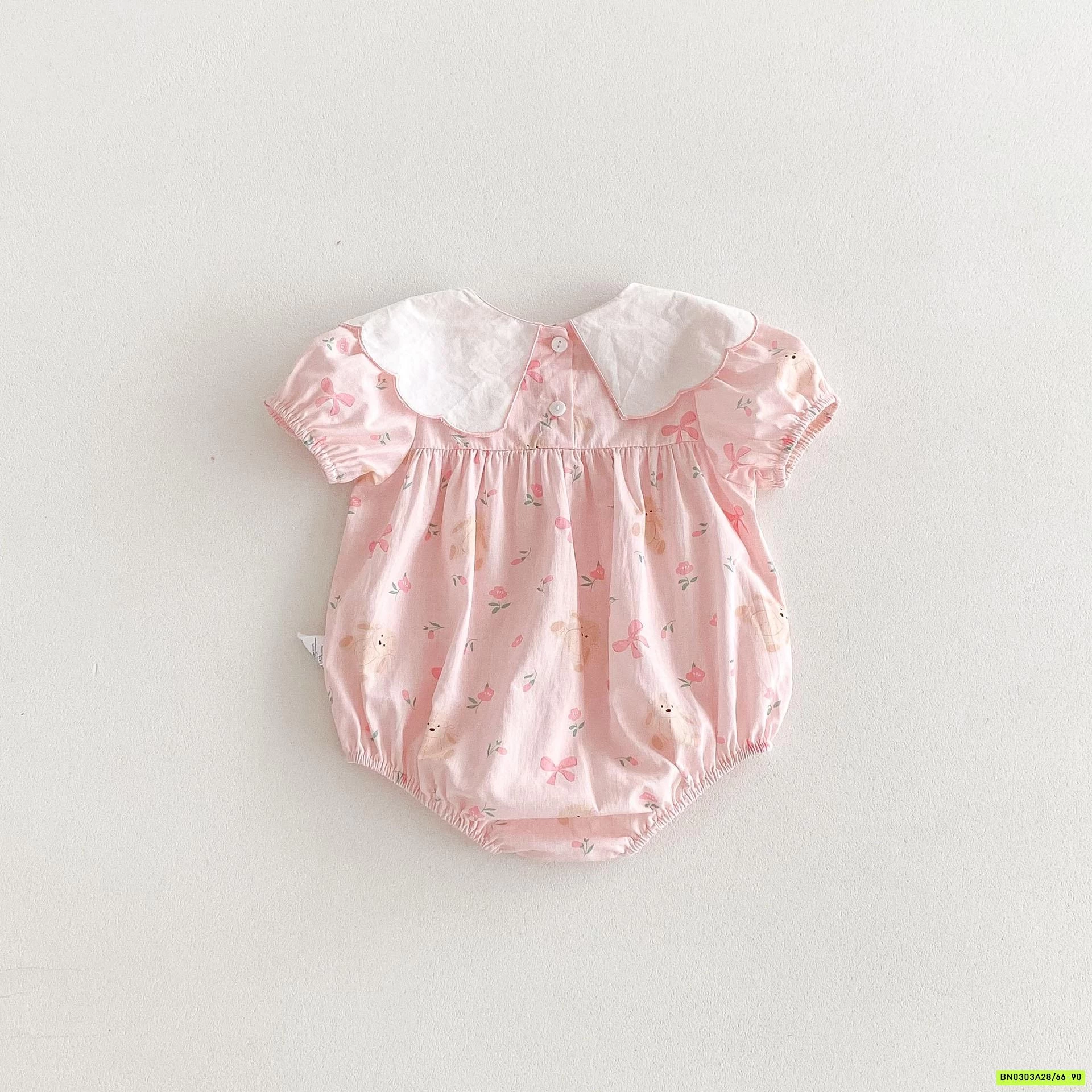 BODY ĐŨI HỒNG CỔ THÊU HOA