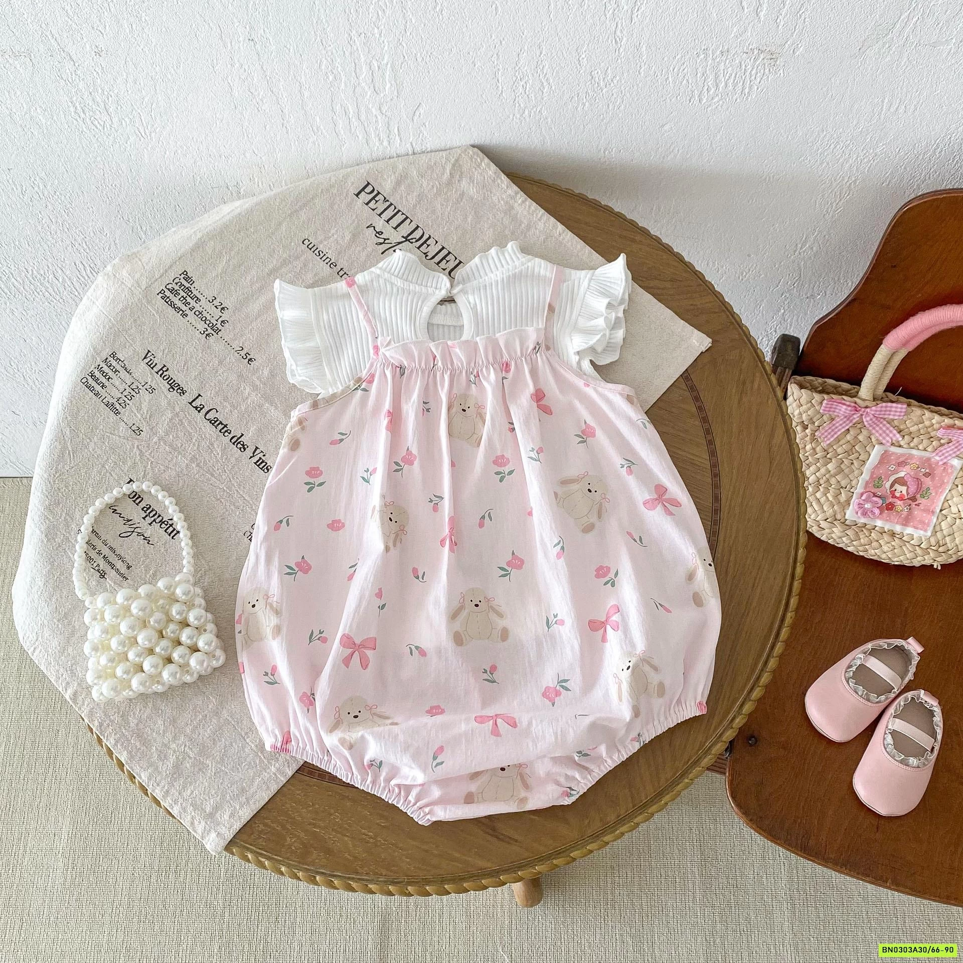 SÉT BODY HOA HỒNG 2 DÂY