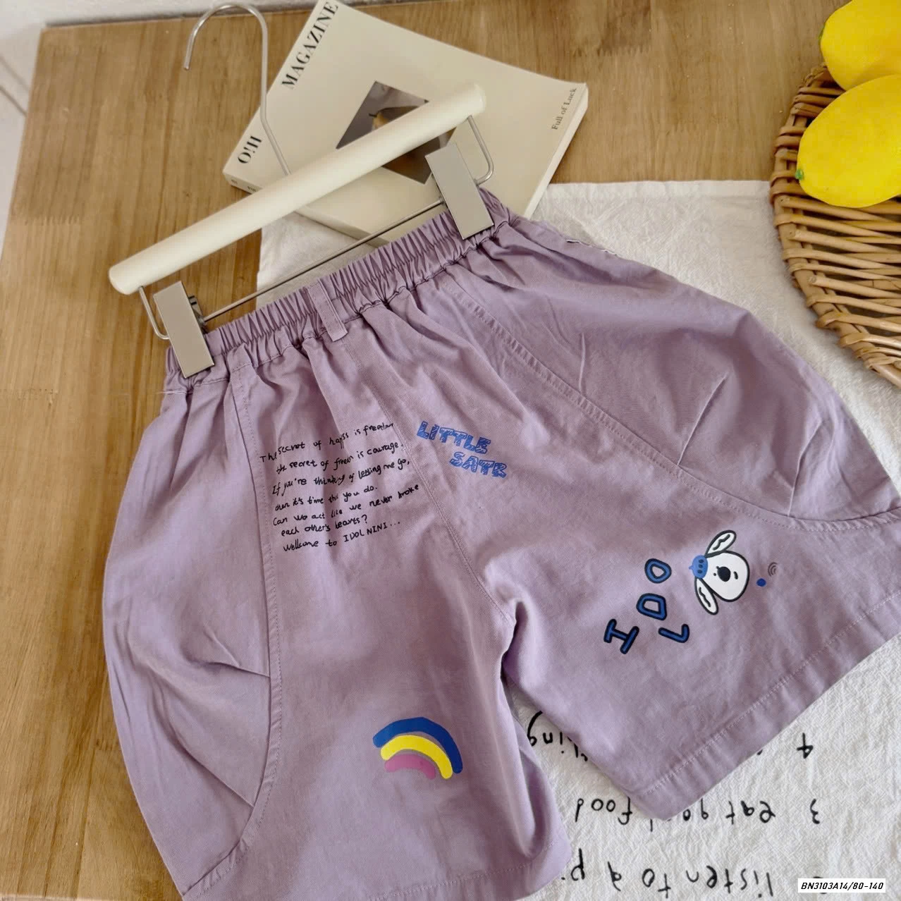 SÉT ÁO VOI CON MIX SHORT TÍM