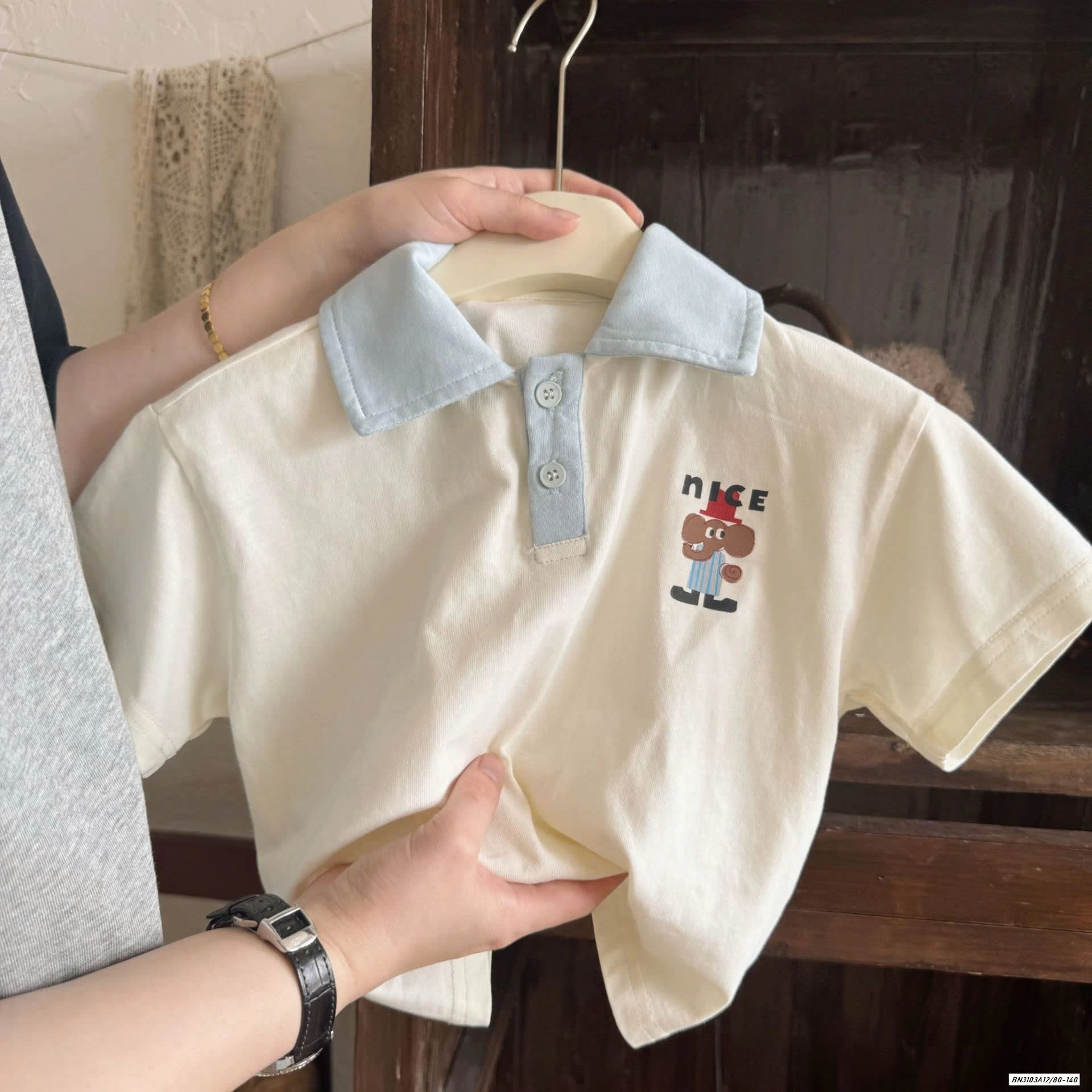 SÉT BỘ CỘC POLO PHỐI CỔ XANH