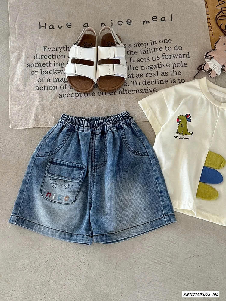 ÁO KHUINGR LONG MIX SHORT JEANS