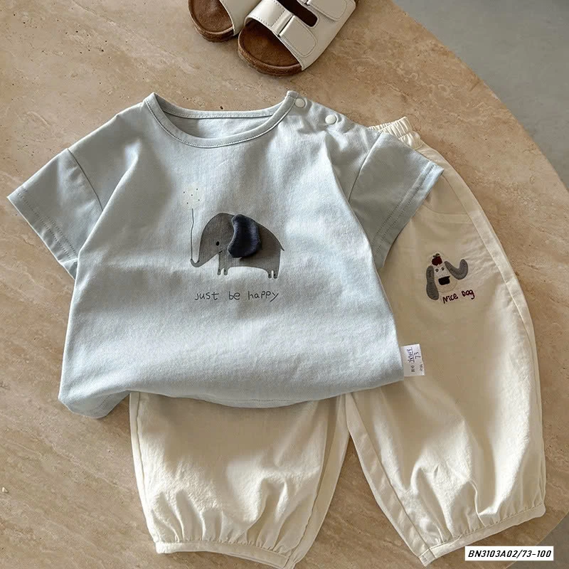 SÉT ÁO VOI CÚN QUẦN BAGGY