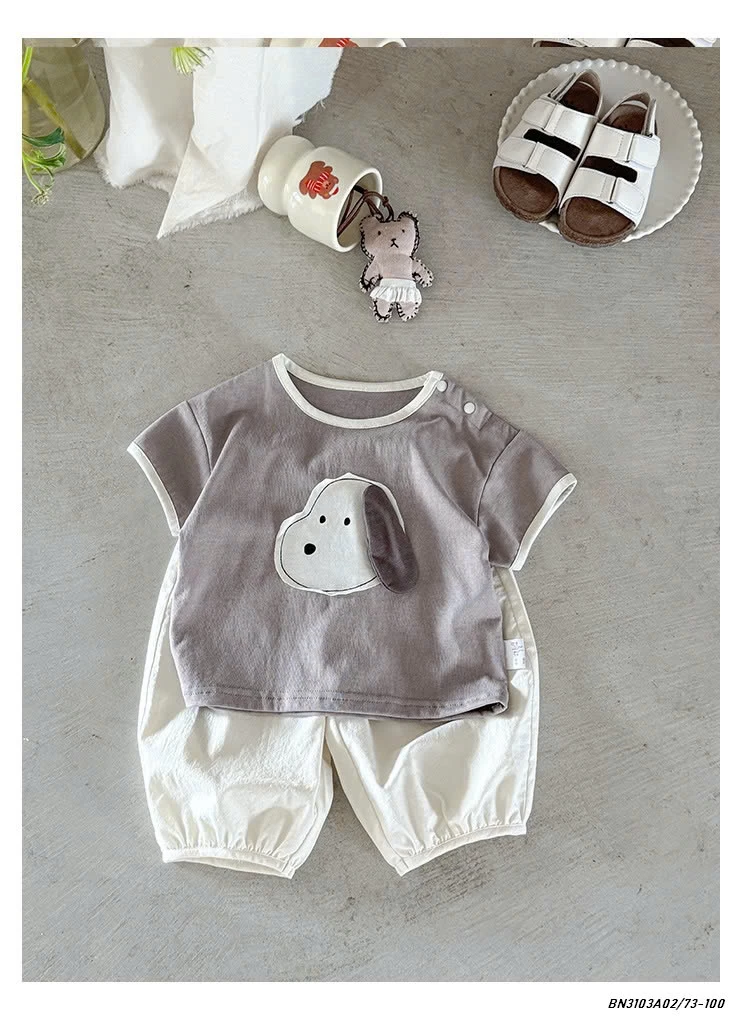 SÉT ÁO VOI CÚN QUẦN BAGGY